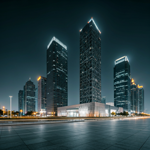 现代媒体中心建筑外景
